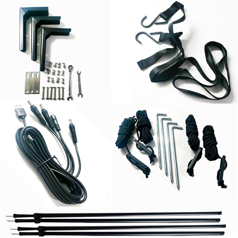 270 Awning - Kalahari Shorty Awning - Built in LED Lighting