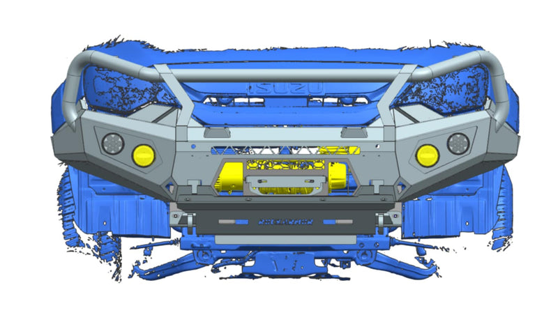 GT Bull Bar Suits Isuzu Dmax 05/2024 Onwards