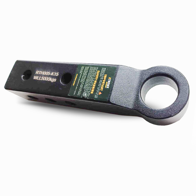Alloy Recovery Hitch 5T Black 25cm