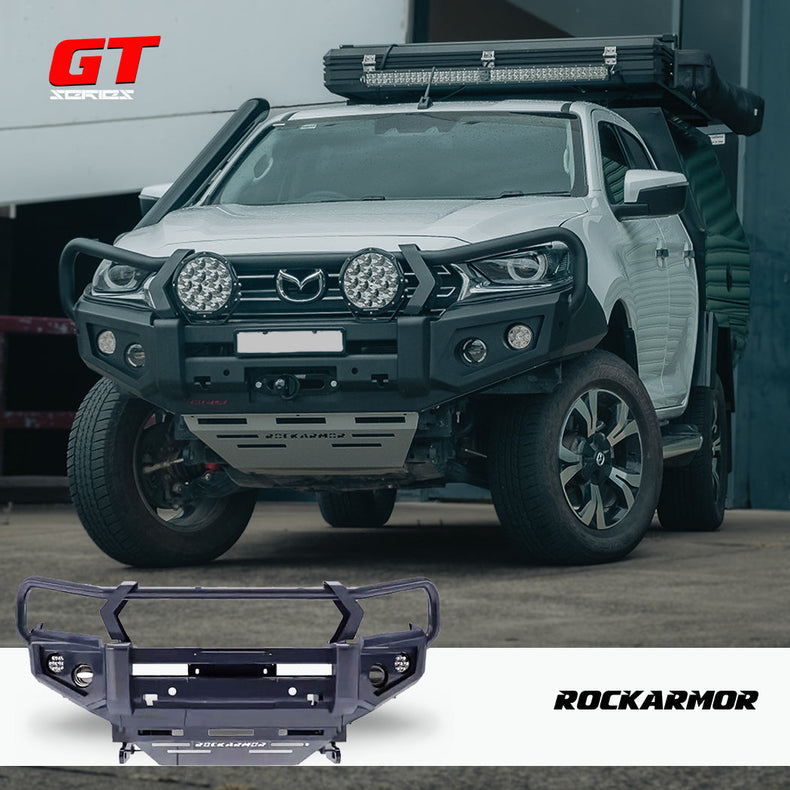 BT50 Touring Pack Suits: 08/2020 - 02/2025 BT50 - GT Bullbar, Winch, Lights, uhf