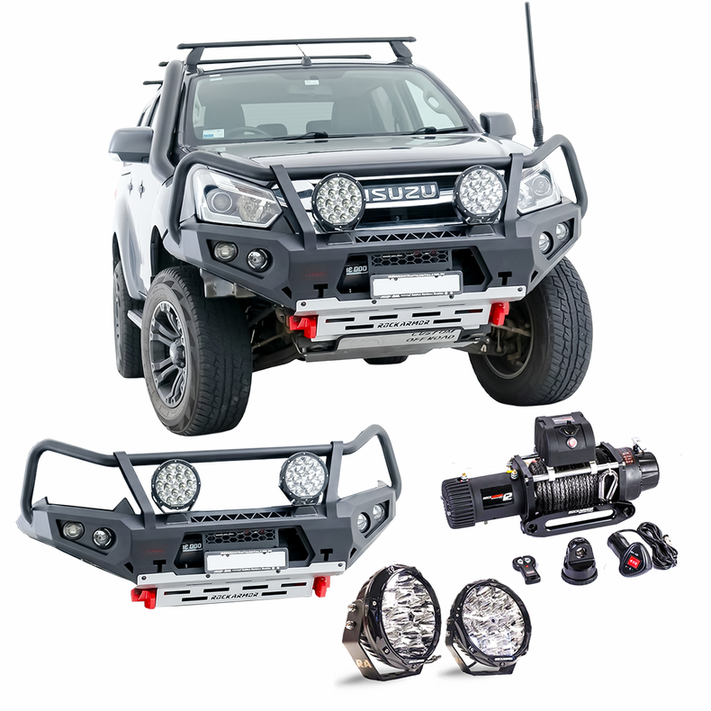 Isuzu DMAX Frontal Pack Suits: 02/2017 - 07/2020 With GT Bull Bar
