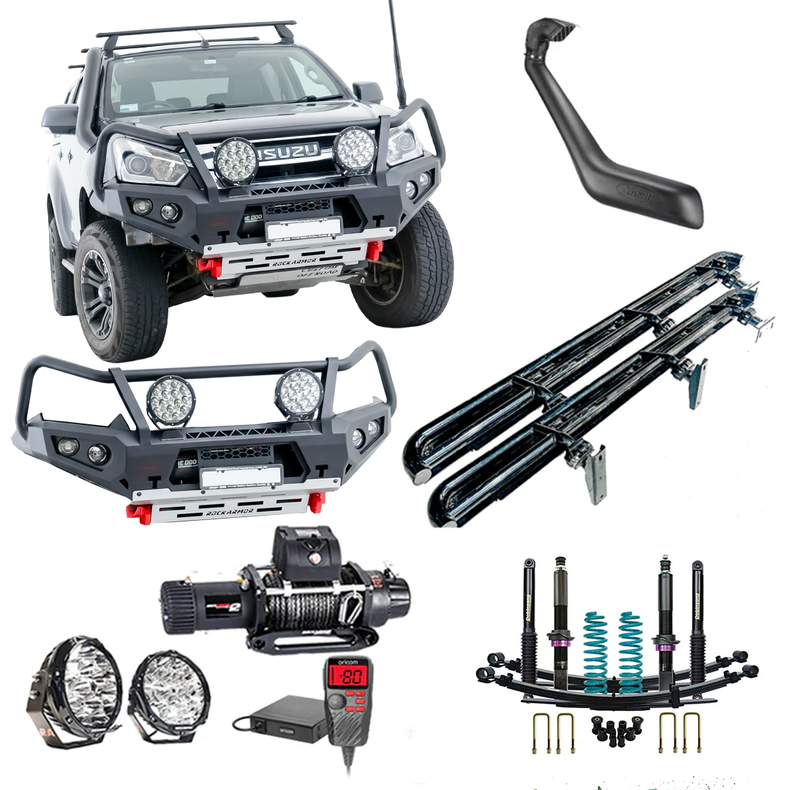 DMAX 02/2017 - 07/2020 GT Weekend Warrior Pack with GT Bull Bar