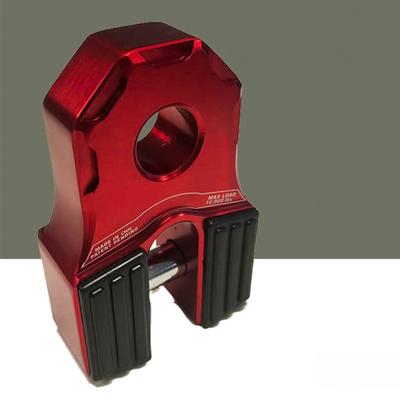 Winch Rope Flat Link Hook RED
