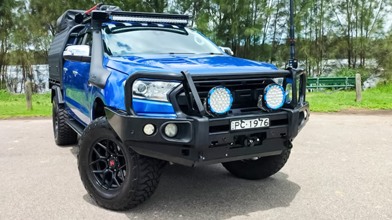 Rockarmor Elite Bull Bar Suits Ford Ranger PX1 & PX2  2012-2017 Also Suits BT50 2012-07/2020