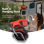 Portable Camping Fan with Water Misting Spray - 20,000mAh Battery - 6Litre Water Tank - Built in Lantern