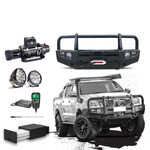 N70 Hilux Touring Pack Suits: 08/2011 - 08/2015 - Prem Bullbar, Winch, Lights, uhf