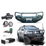 N80 Hilux Touring Pack Suits: Hilux 09/2015 - 07/2020 - Bullbar, Winch, Lights, uhf