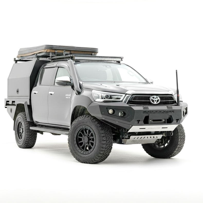 GT Bumper Hoopless Bull Bar Suits Toyota Hilux 08/2020+