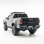 HILUX REAR STEP TOW BAR SUITS N80 HILUX WITH RATED RECOVERY POINTS