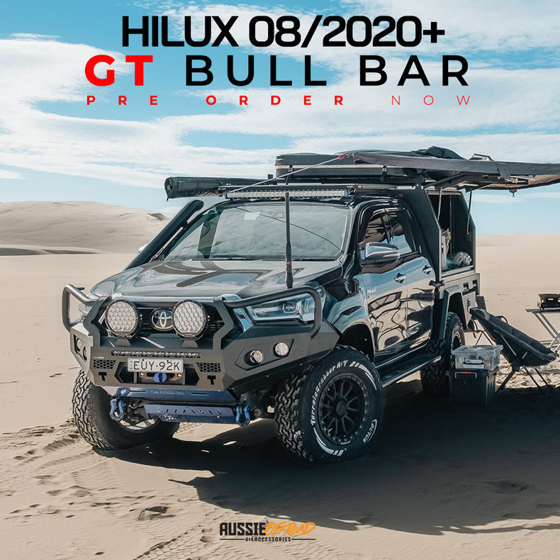Hilux Touring Pack Suits: Hilux 08/2020 - 11/2025 - Bullbar, Winch, Lights, uhf