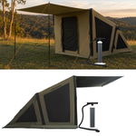 Family Size Inflatable Tent with Awning