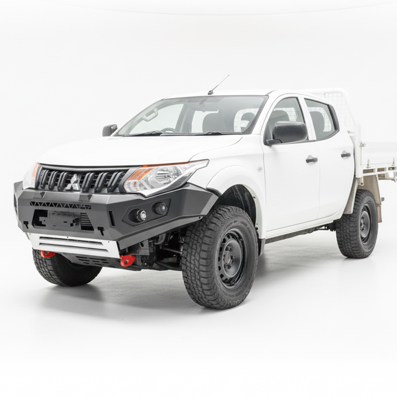 GT Hoopless Bull bar to suit Mitsubishi Triton MQ Bar Replacement