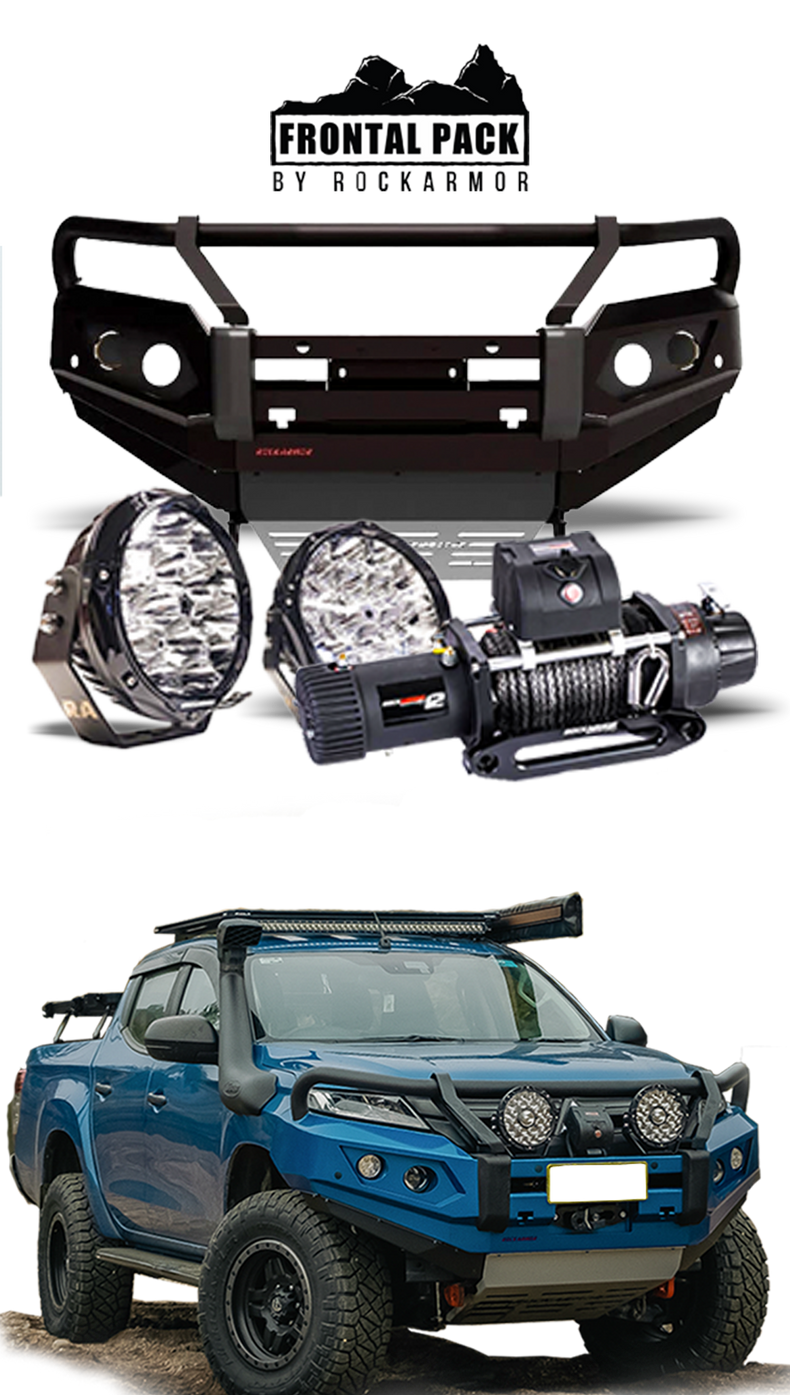 MR TRITON FRONTAL PACK - ROCKARMOR 4X4