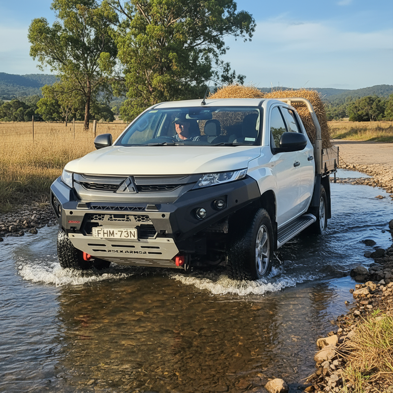 MR Triton Touring Pack Suits: MR Triton GT Bumper, Winch, Lights, uhf