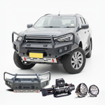 ISUZU MUX FRONTAL PACK | BULL BAR WINCH LIGHTS SUITS 2021+ MUX