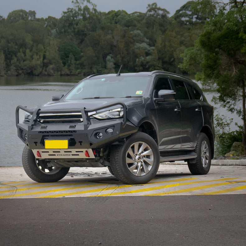 Isuzu MUX Touring Pack Suits: Isuzu MUX 08/21-02/25  Bullbar, Winch, Lights, uhf