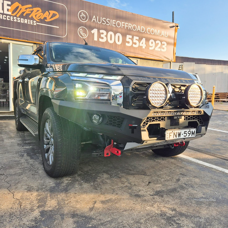 GT Hoopless Bull bar to suit Mitsubishi Triton MV