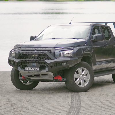 GT Hoopless Bull bar to suit Mitsubishi Triton MV