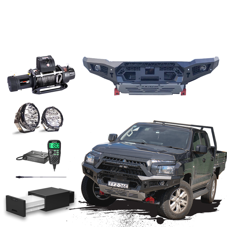 MV Triton Touring Pack Suits: MV Triton - GT Bumper, Winch, Lights, uhf