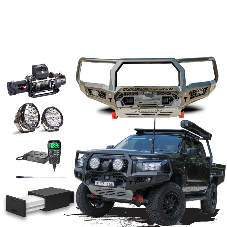 MV Triton Touring Pack Suits: MV Triton - GT Bullbar, Winch, Lights, uhf
