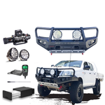 N70 Hilux Touring Pack Suits: N70 Hilux 08/2011 - 08/2015 - Bullbar, Winch, Lights, uhf