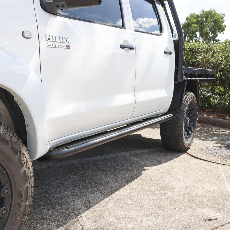 N70 Rock Sliders Angle