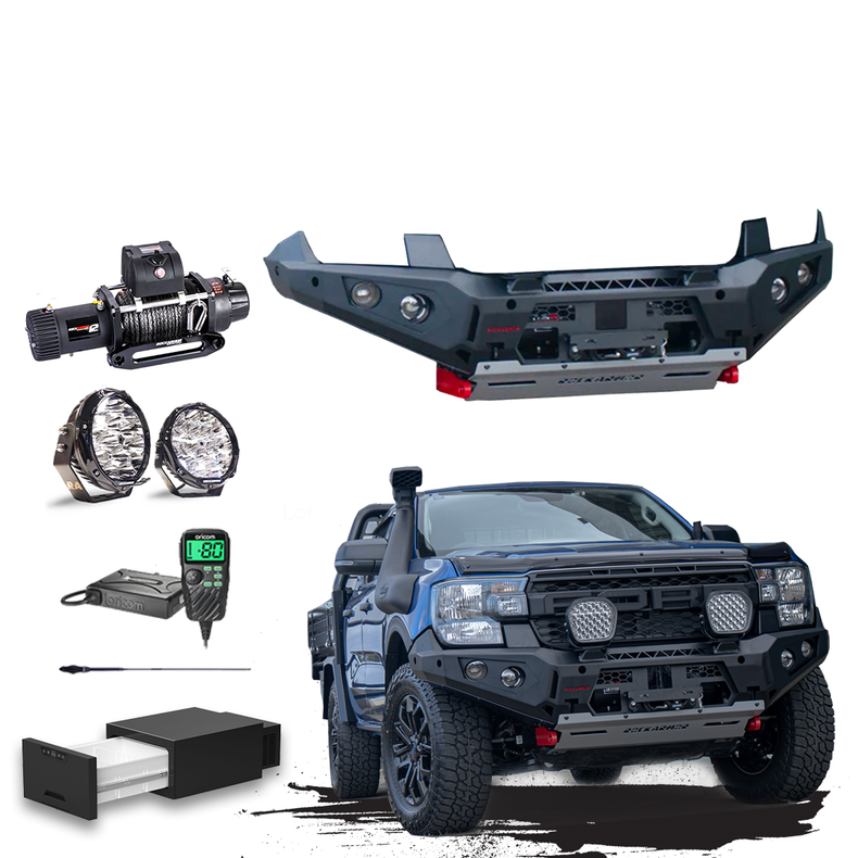 Next Gen Ranger/Everest Touring Pack Suits: Next Gen Ranger & Next Gen Everest - GT Bumper, Winch, Lights, uhf