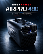 Portable Air Conditioner Heating & Cooling | 400/480W - 5200BTU | Rockarmor AIRPRO480