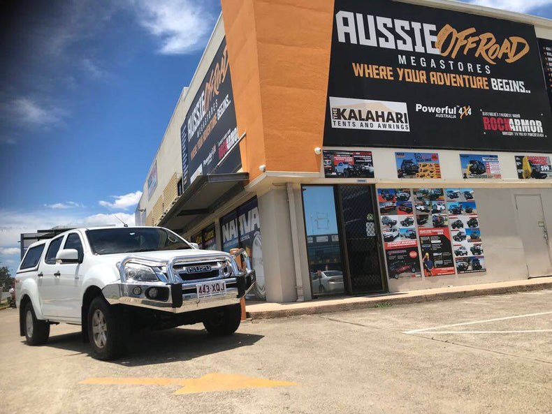 Isuzu DMAX Rockarmor Alloy Bull Bar (2012 - 2016)