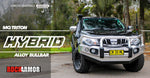 MQ Triton Polish Alloy Bull Bar - Rockarmor 4x4