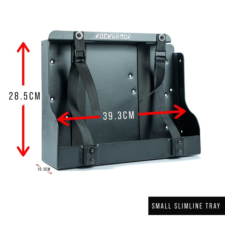 Slimline Battery Tray | H28.5cm x L39.3cm x D10.3cm - Rockarmor