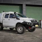 N70 HILUX BULLBAR NO LOOP (08/2011 - 08/2015) ROCKARMOR GT BUMPER