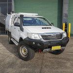 N70 HILUX BULLBAR NO LOOP (08/2011 - 08/2015) ROCKARMOR GT BUMPER