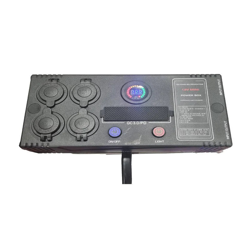 Long Battery Box 18w 50a Anderson