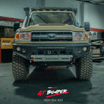 GT BULL BAR to suit Landcruiser 76/78/79 2005+ Bar Replacement (Will not fit single cab 2017+)