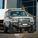 70 Series Touring Pack Suits: 76 / 78 / 79 Series Landcrusier - GT Bumper, Winch, Lights, uhf