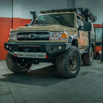 70 Series Touring Pack Suits: 76 / 78 / 79 Series Landcrusier - GT Bumper, Winch, Lights, uhf
