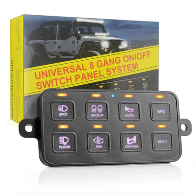 8 Gang switch box ststem with app