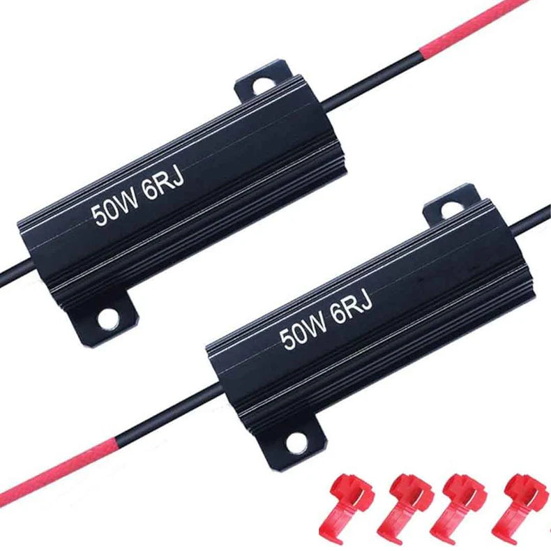 Resistors 50 holm Twin Pack