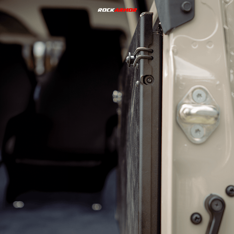 76 Series Landcruiser Rear Door Table & Roof Shelf Combo
