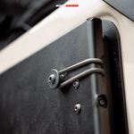 76 Series Landcruiser Rear Door Table & Roof Shelf Combo