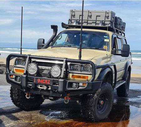 80 Series Touring Pack Suits: 80 Series Landcruiser - Bullbar, Winch, Lights, uhf