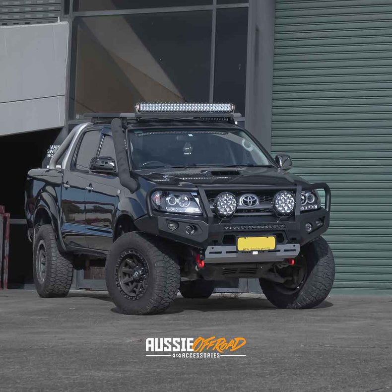 N70 Hilux Protek Pack | GT Bull Bar, Runva Winch, Stedi Lights | Suits 2005-2011