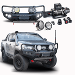 N80 Hilux 2015 - 07/2020 GT Frontal Pack | GT Bullbar, Winch, lights