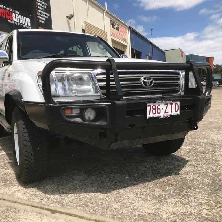 100 Series Touring Pack Suits: 100 Series IFS Landcruiser - Prem Bullbar, Winch, Lights, uhf