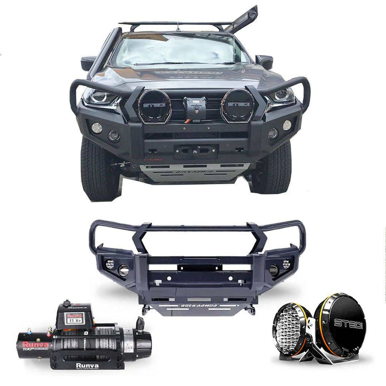Mazda Bt50 Protek Pack | GT Bull Bar, Runva Winch, Stedi lights | Suits 08/2020 - 01/2025