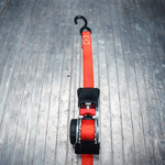 Retractable Ratchet Straps (Pair) | Quick Release | 25mm | 3.2m