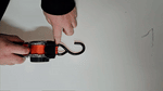 Retractable Ratchet Straps (Pair) | Quick Release | 25mm | 3.2m