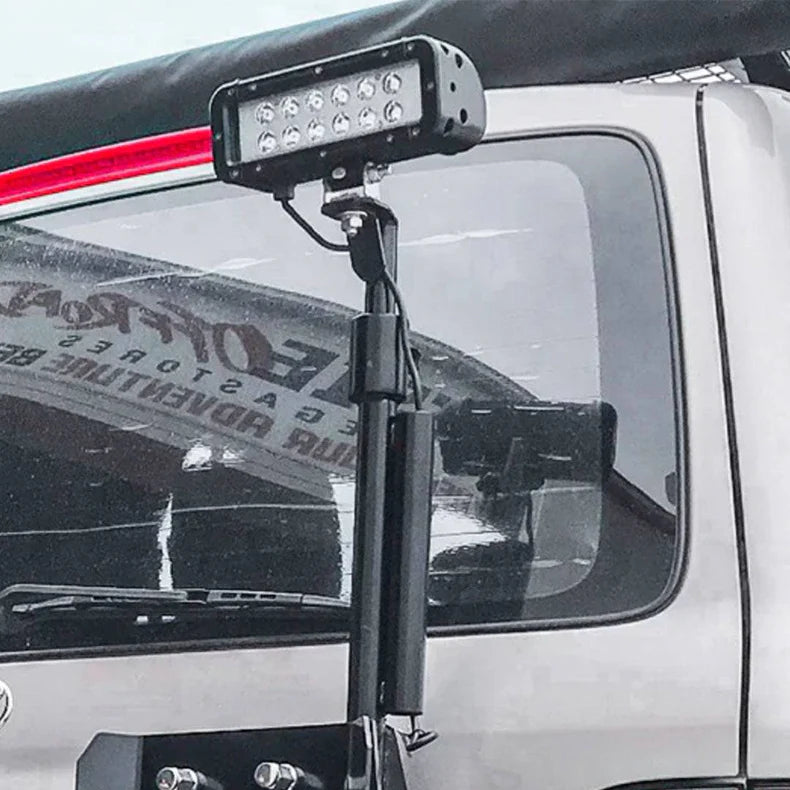 Light Post for Wheel Carrier