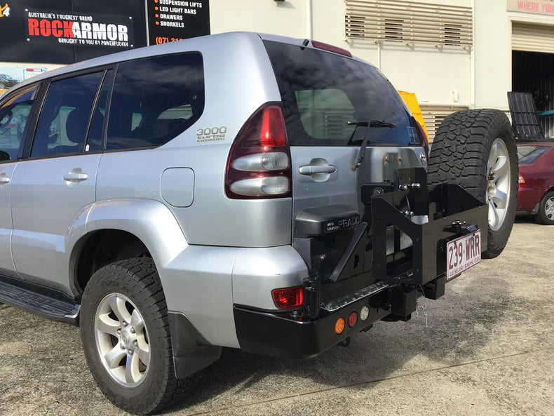 DUAL WHEEL CARRIER TO SUIT TOYOTA LANDCRUSIDER FJ120 03-09